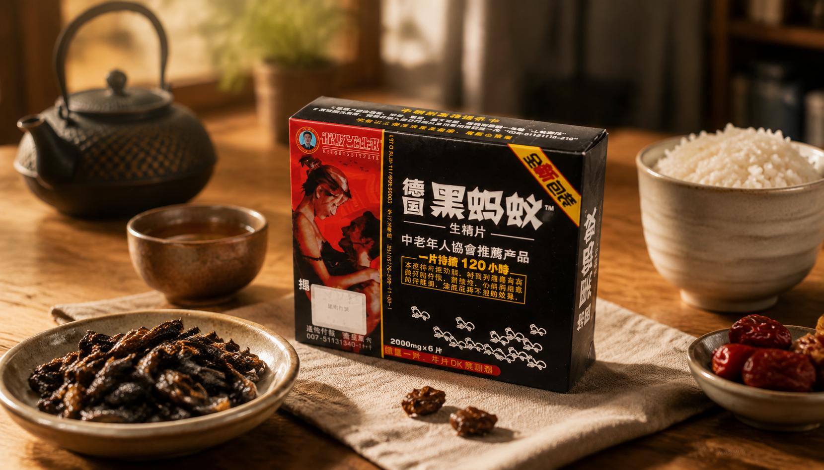 德国黑蚂蚁精片:百小时活力神话,到底是硬实力还是硬忽悠?